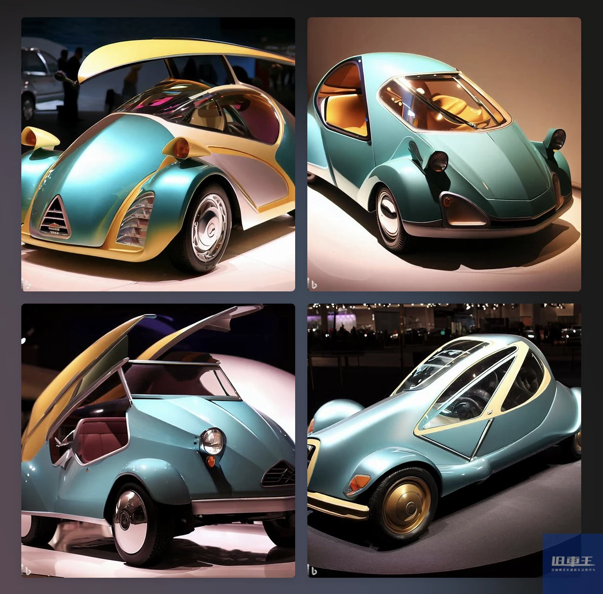 AIが作成したフロンテクーペのイラスト