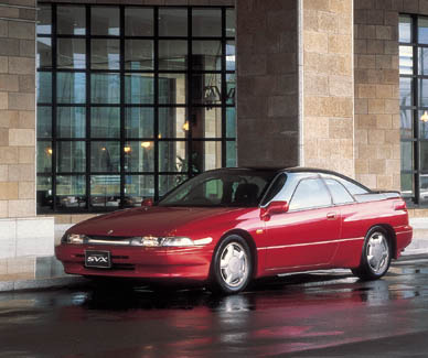 「遠くへ、美しく」のキャッチコピーが良い感じ。90年代初頭の名車スバル「アルシオーネSVX」
