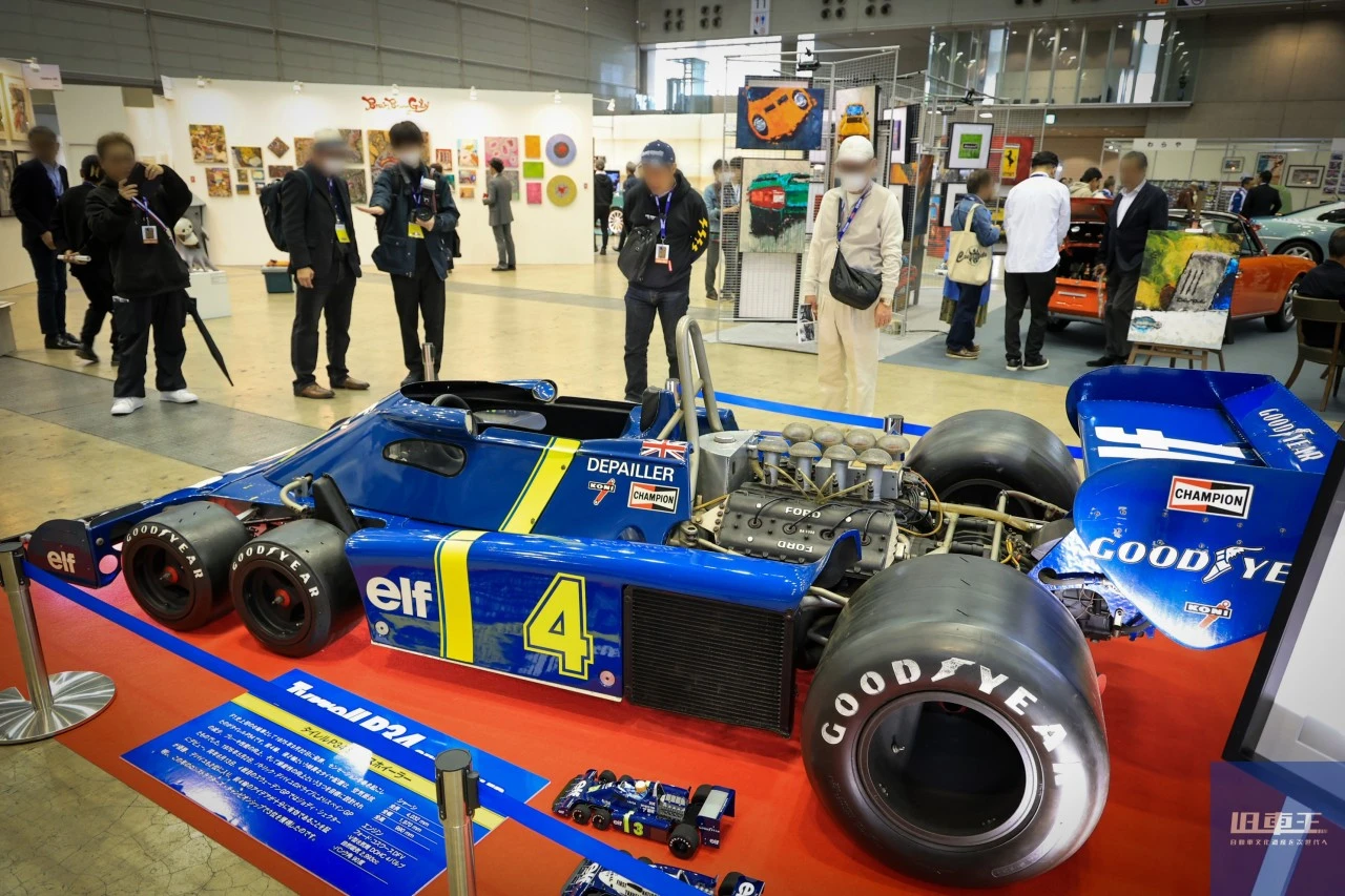 斜め後ろから見たタイレル P34