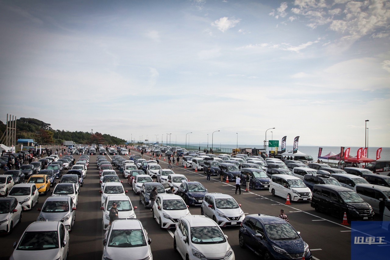 AOG湘南里帰りミーティング2024で集まったたくさんの車