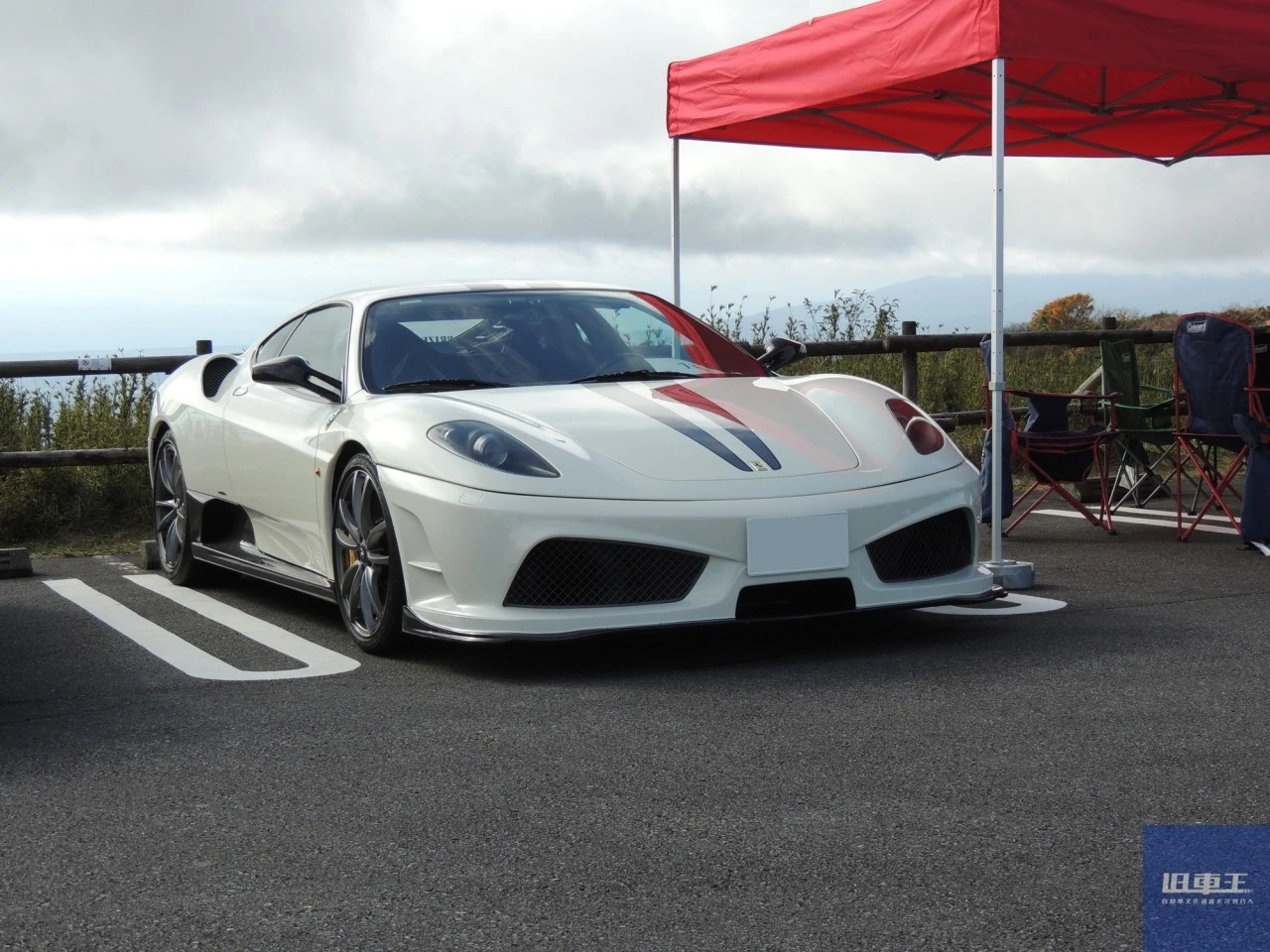 白い430スクーデリア