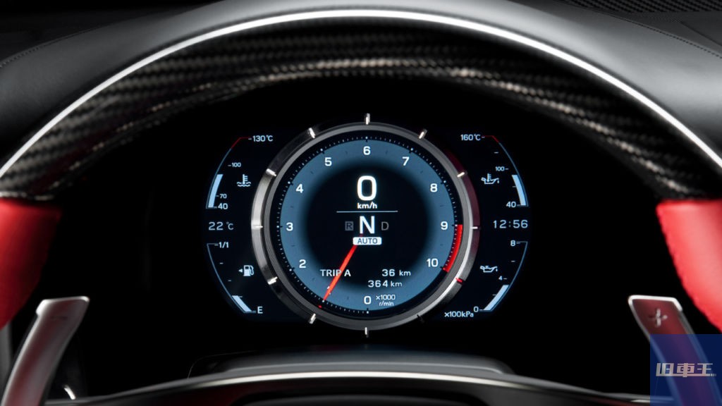 LEXUS LFAのメーター