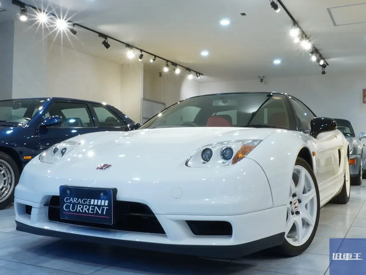 白いNSX-Rのフロント