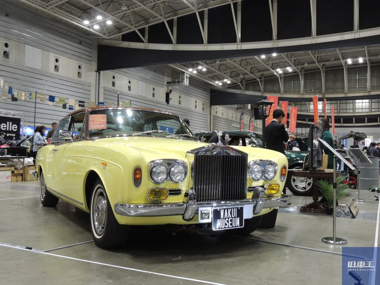 ロールスロイスのクラシックカー