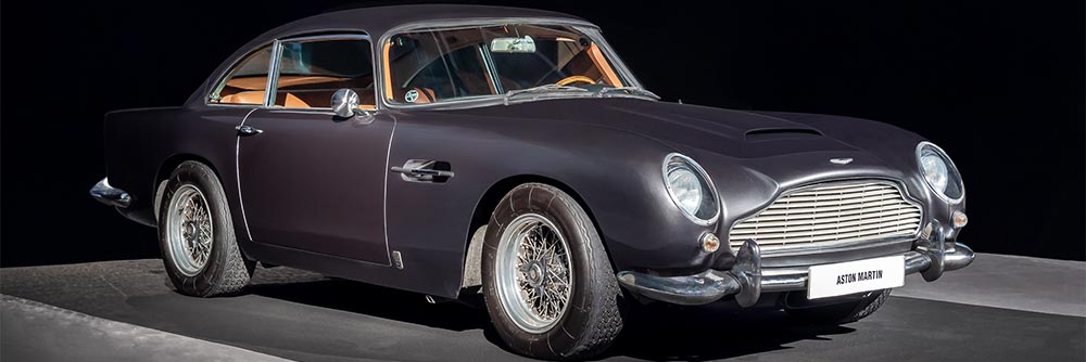 映画007シリーズの"James Bond"はアストンマーティン人気の立役者？
