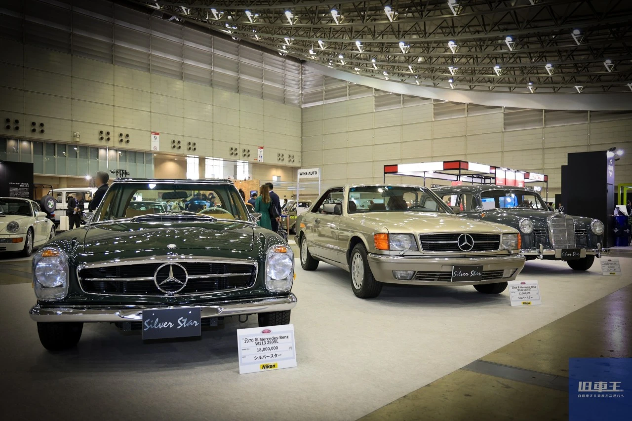 メルセデス・ベンツの展示ブース