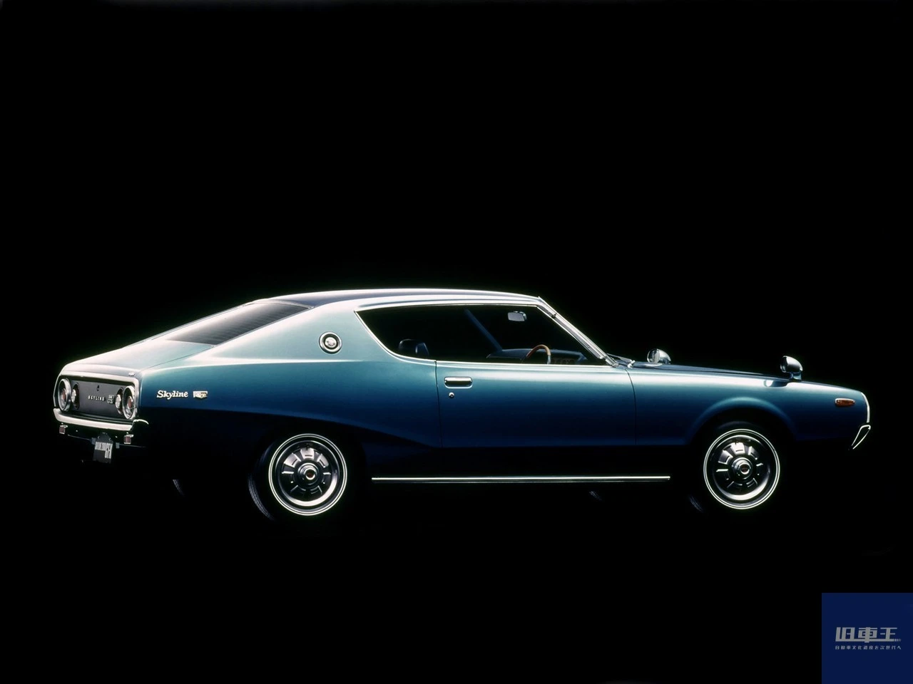 横から見たスカイライン2000GT