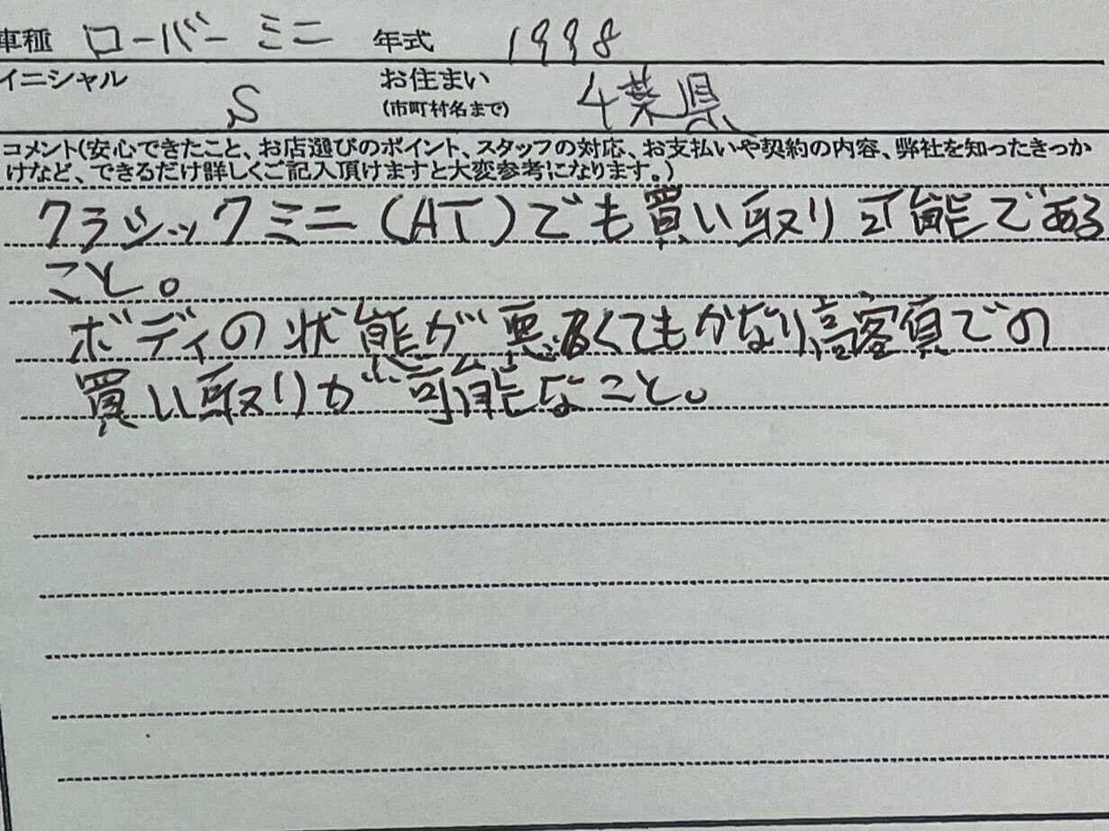 千葉県 S様の愛車