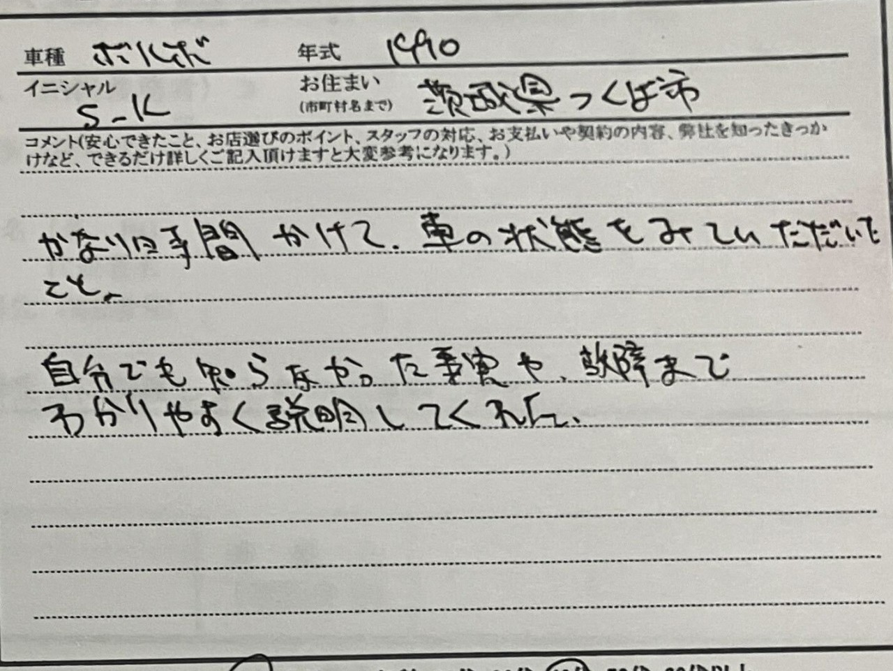 茨城県 S.K様の愛車