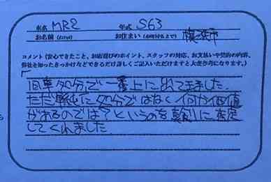 神奈川県 様の愛車