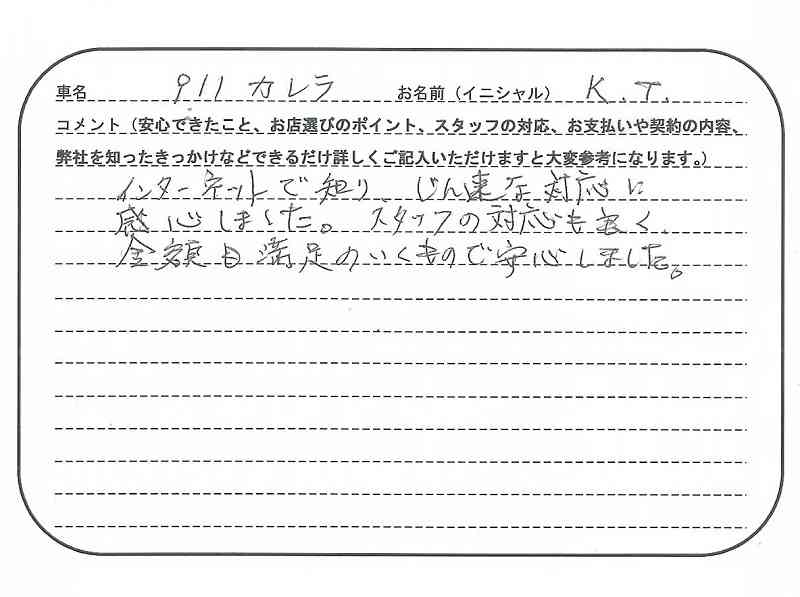 神奈川県 K.T様の愛車