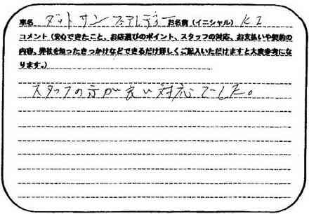 千葉県 K.I様の愛車