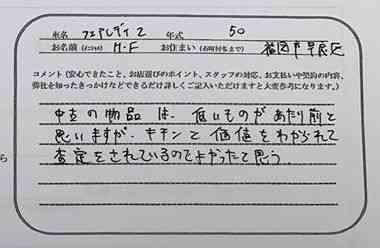 福岡県 H.F様の愛車