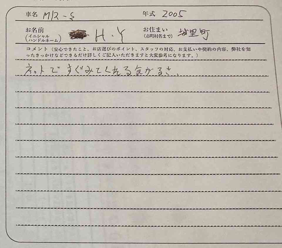 茨城県 H.Y様の愛車