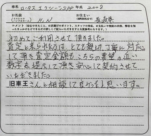 長崎県 H.N様の愛車