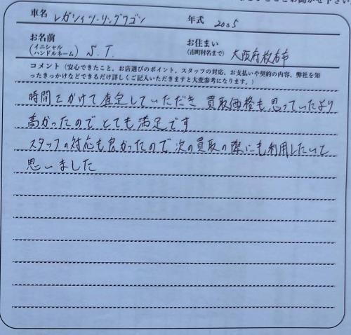 大阪府 S.T様の愛車